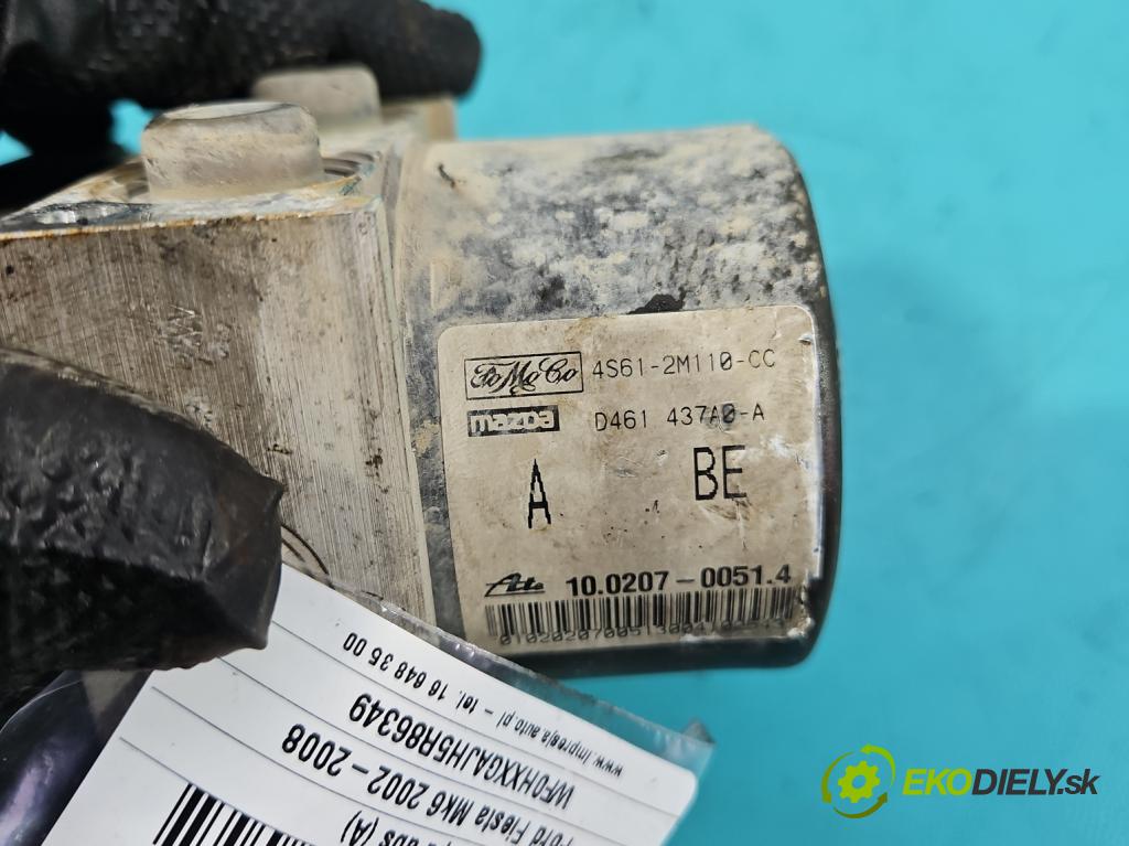 Ford Fiesta Mk6 2002-2008 1.4 tdci 68 hp manual 50 kW 1399 cm3 5- čerpadlo abs 4S61-2M110-CC (Pumpa ABS)