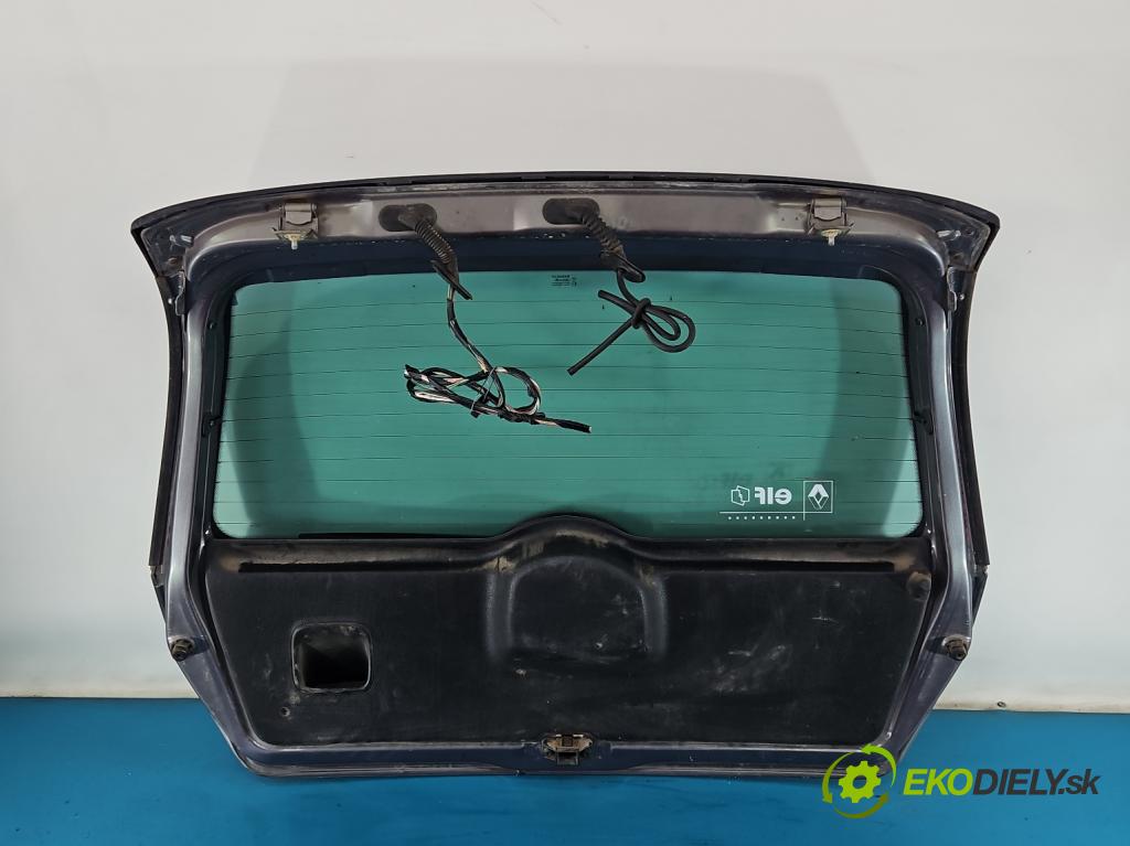 Renault Clio II 1998-2012 1,2.0 16V 75 hp manual 55 kW 1149 cm3 5- zadní kufrové dveře  (Zadní kapota (kufr))