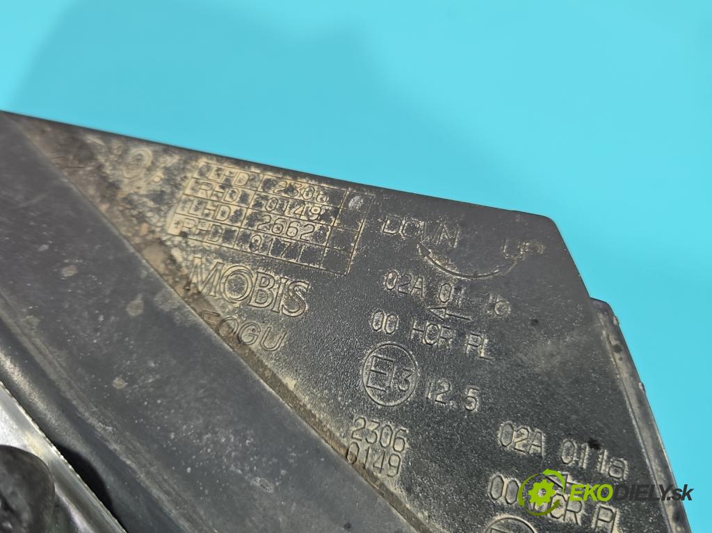 Kia Ceed I 2006-2012 1.4 16V 109 HP manual 80 kW 1396 cm3 5- Reflektor: pravý 92102-1H000 (Svetlo predné pravé)