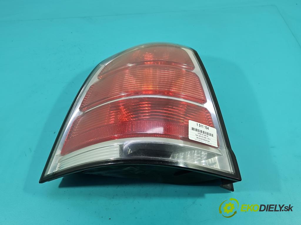 Opel Zafira B 2005-2014 1.9 cdti 120 HP manual 88 kW 1910 cm3 5- svetlo / reflektor zadné ľavé 13252447 (Kľučka dverí ostatné)