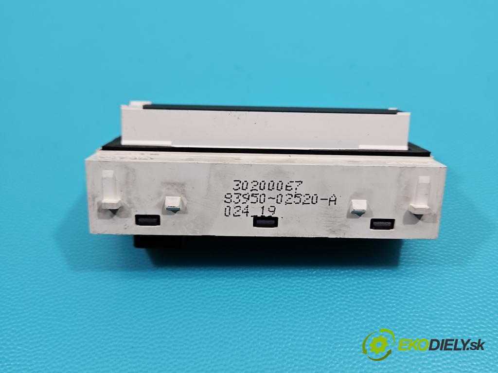 Toyota Corolla E21 2019- 1.8 16V 98 HP automatic 72 kW 1798 cm3 4- Zobrazit: 93950-02520 (Prístrojová doska)