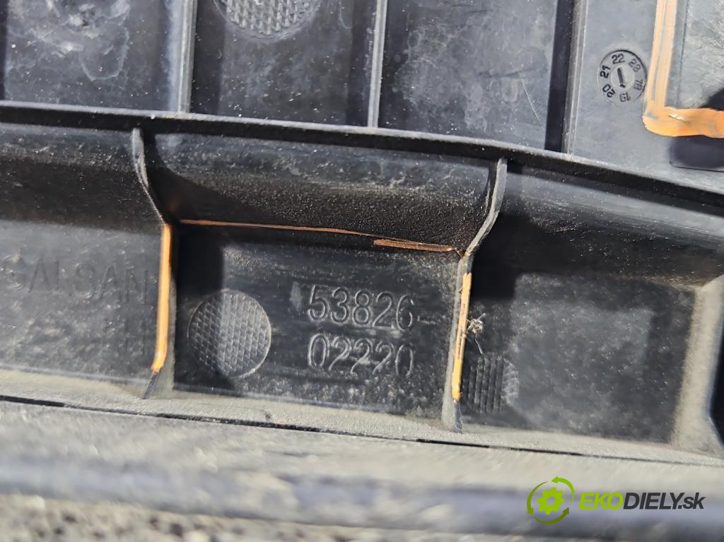 Toyota Corolla E21 2019- 1.8 16V 98 hp automatic 72 kW 1798 cm3 4- kryt plastová 53826-02220