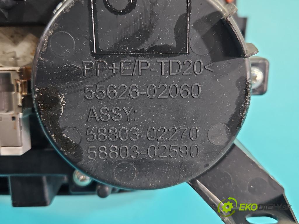 Toyota Corolla E21 2019- 1.8 16V 98 HP automatic 72 kW 1798 cm3 4- Rukojeť: na nápoje: 55626-02060 (Držiak (úchyt) na nápoje)