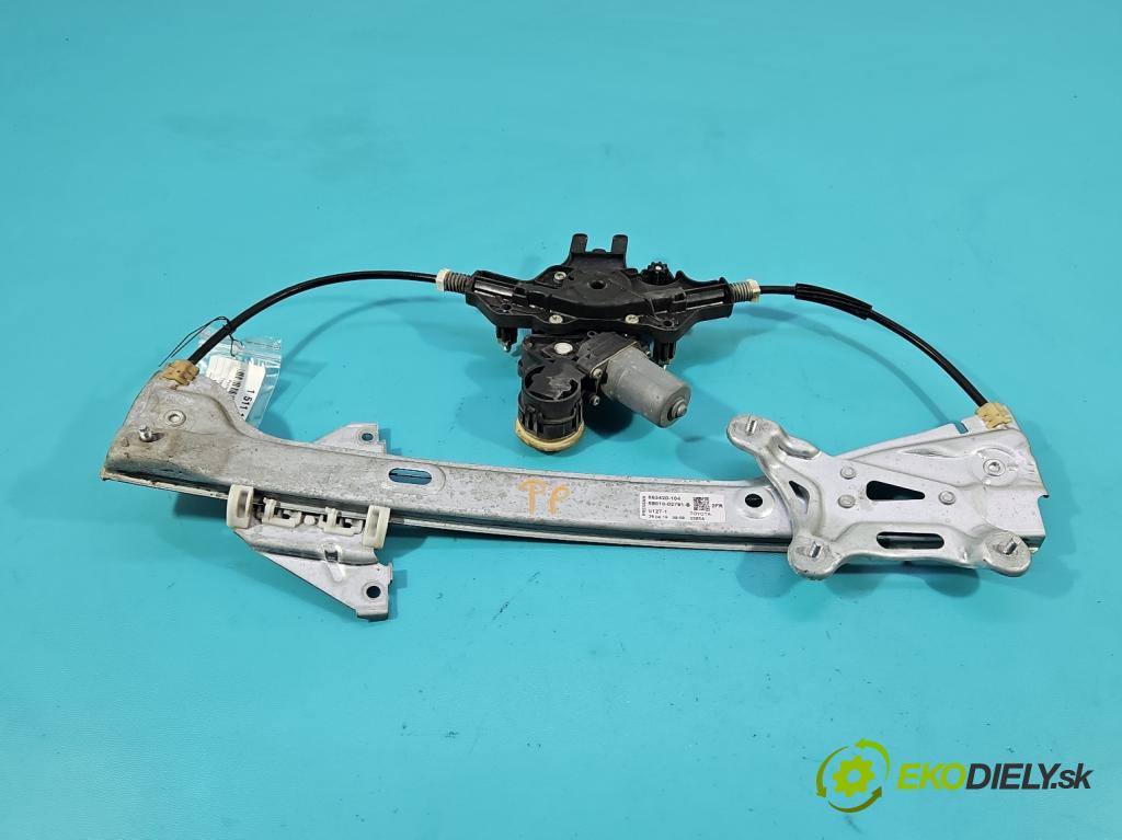 Toyota Corolla E21 2019- 1.8 16V 98 HP automatic 72 kW 1798 cm3 4- mechanizmus okna predné pravý 69810-02791-B