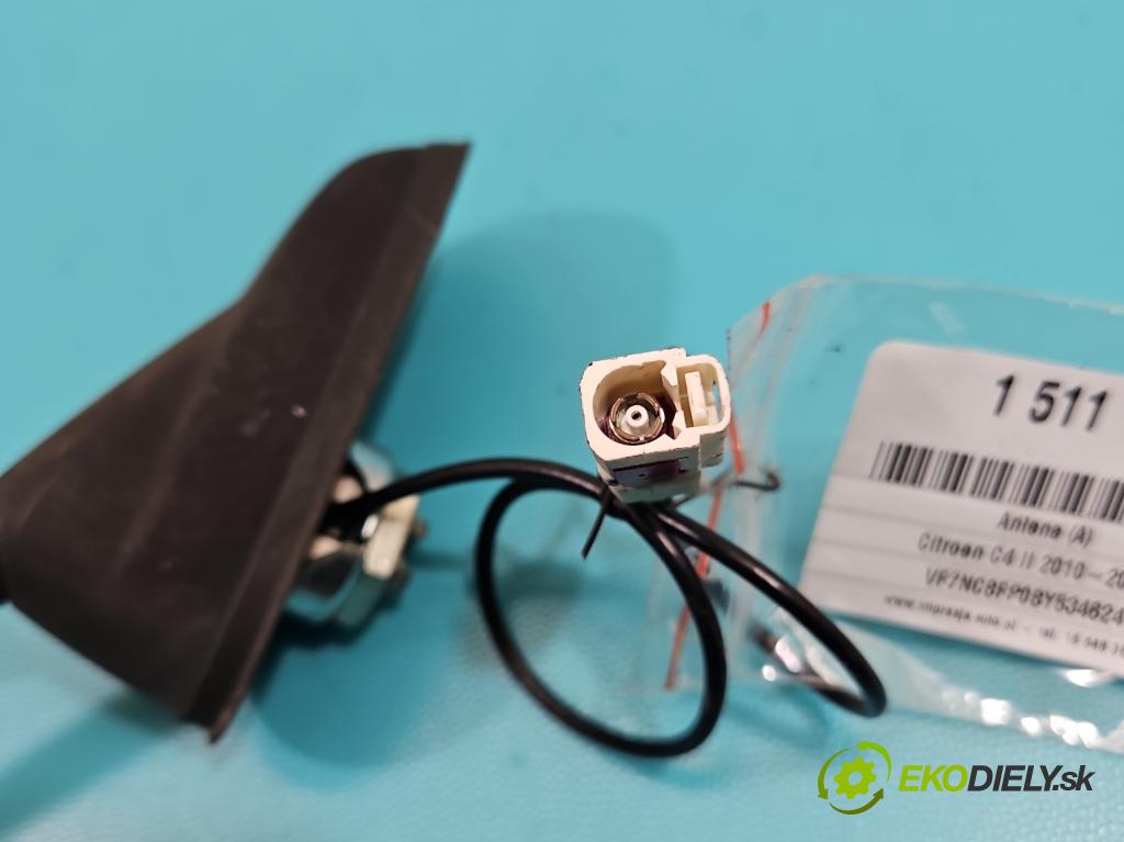 Citroen C4 II 2010-2017 1.4 16V 95 hp manual 70 kW 1397 cm3 5- Antena 9665363880
