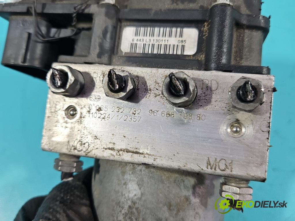 Citroen C4 II 2010-2017 1.4 16V 95 hp manual 70 kW 1397 cm3 5- čerpadlo abs 0265232732 (Pumpa ABS)