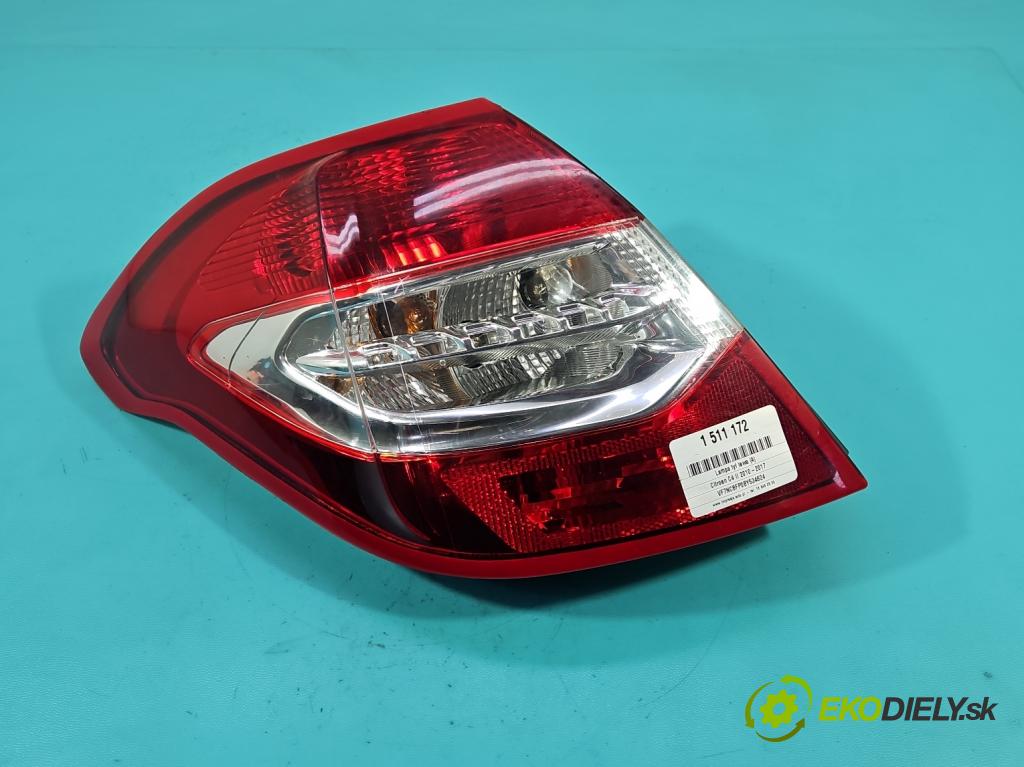 Citroen C4 II 2010-2017 1.4 16V 95 hp manual 70 kW 1397 cm3 5- světlo zadní levé 9687312180 (Klika dveří ostatní)