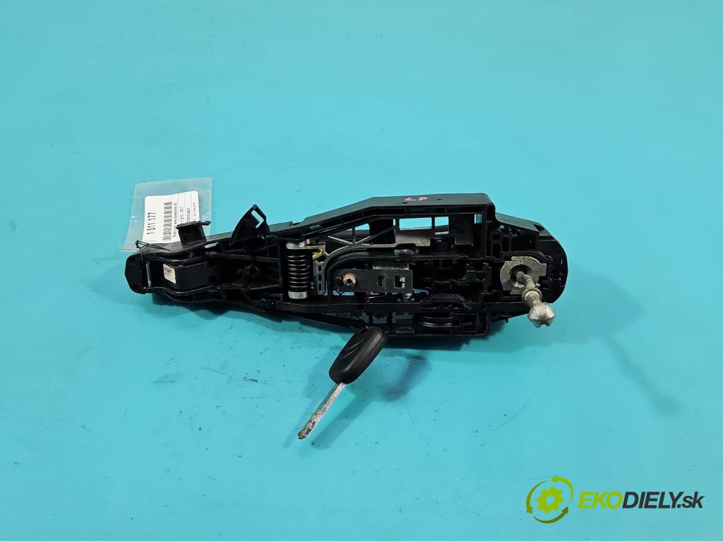 Citroen C4 II 2010-2017 1.4 16V 95 hp manual 70 kW 1397 cm3 5- klika přední levé 9688834180R (Vnější přední levá klika dveří)