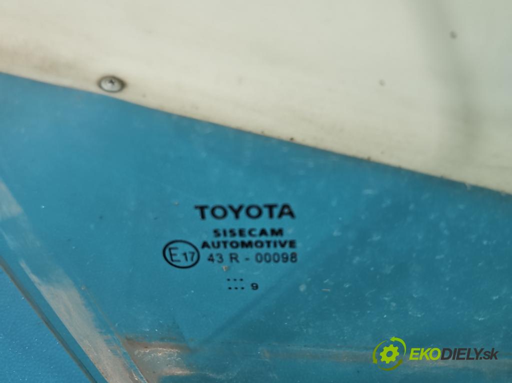 Toyota Corolla E21 2019- 1.8 16V 98 HP automatic 72 kW 1798 cm3 4- sklo dvere predné pravé