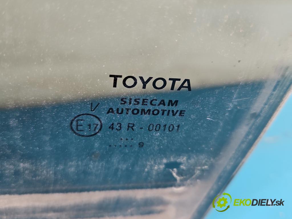 Toyota Corolla E21 2019- 1.8 16V 98 hp automatic 72 kW 1798 cm3 4- sklo dveře zadní levé