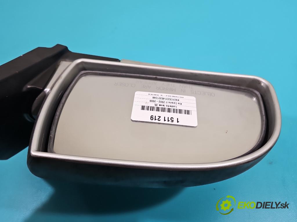 Kia Carens II 2002-2006 1.8 16V 126 HP manual 93 kW 1793 cm3 5- zrkadlo ľavé  (Kľučka dverí ostatné)
