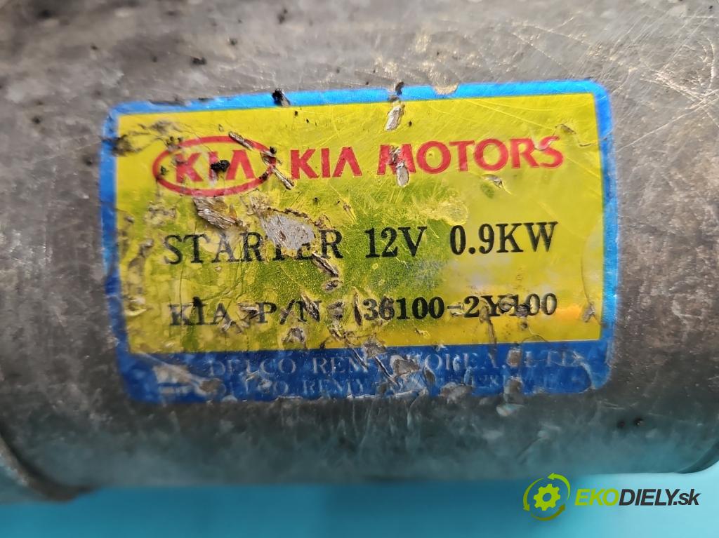 Kia Carens II 2002-2006 1.8 16V 126 HP manual 93 kW 1793 cm3 5- štartér 36100-2Y100 (Štartér)