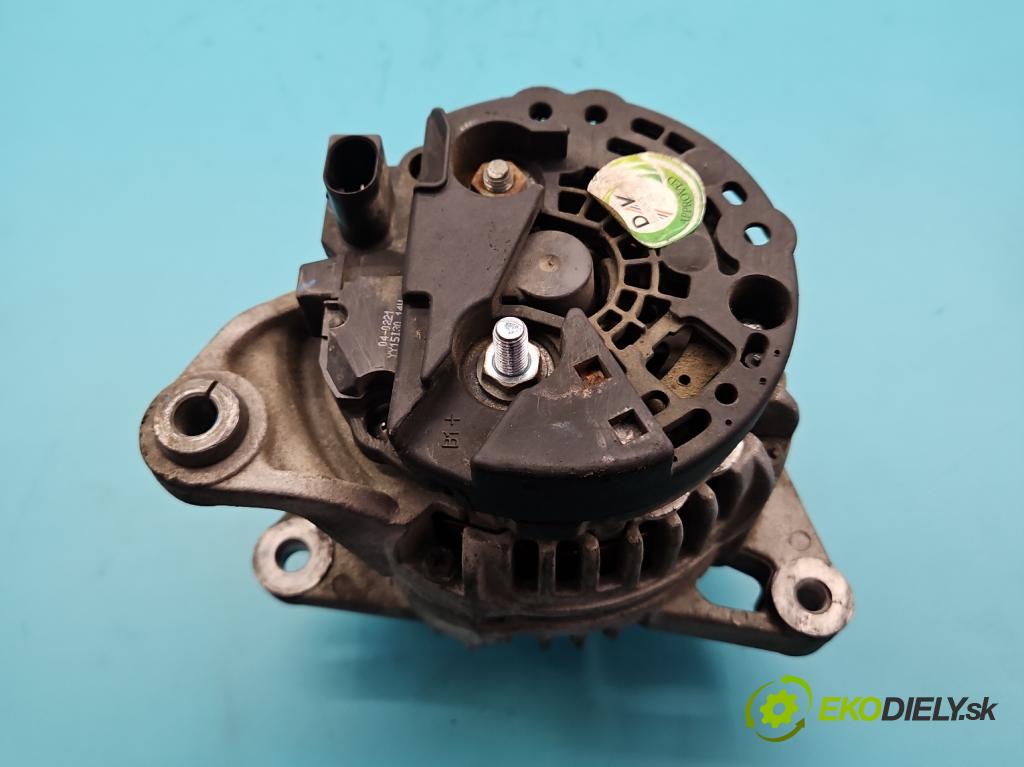 Skoda Fabia I 1999-2007 1.4 mpi 68 HP manual 50 kW 1397 cm3 4- Alternator  (Alternátor)