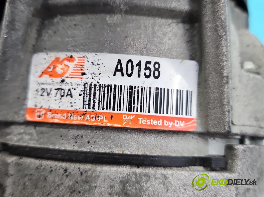 Skoda Fabia I 1999-2007 1.4 mpi 68 HP manual 50 kW 1397 cm3 4- Alternator  (Alternátor)