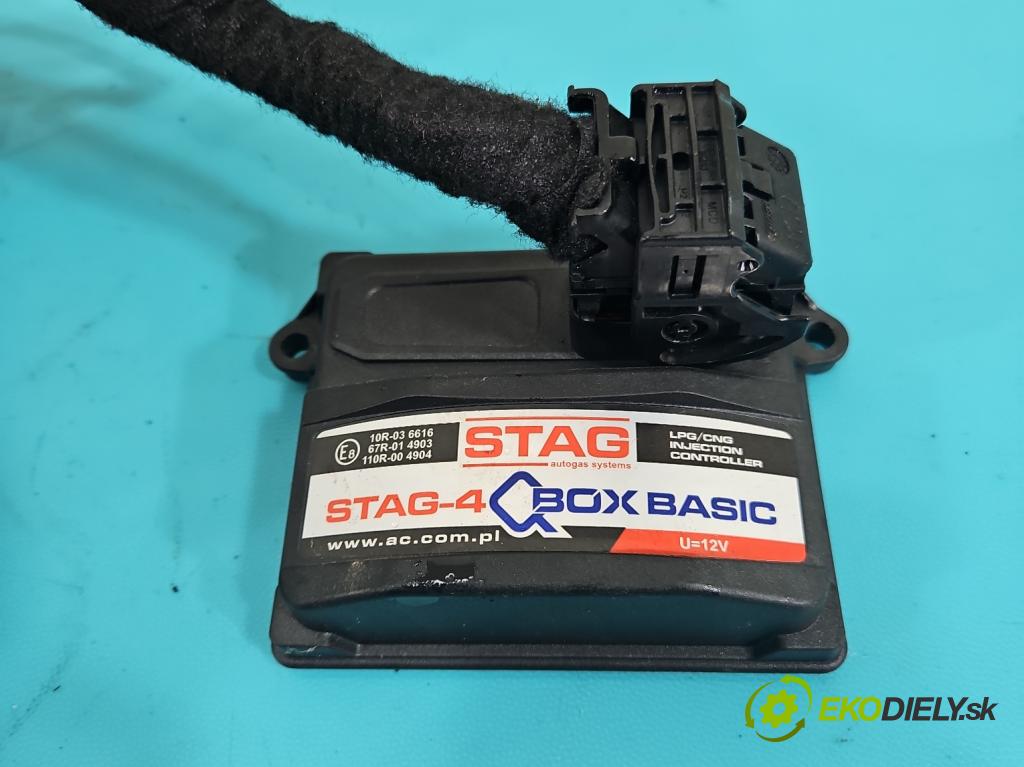 Skoda Fabia I 1999-2007 1.4 mpi 68 HP manual 50 kW 1397 cm3 4- inštalácia LPG STAG 4 QBOX BASIC
