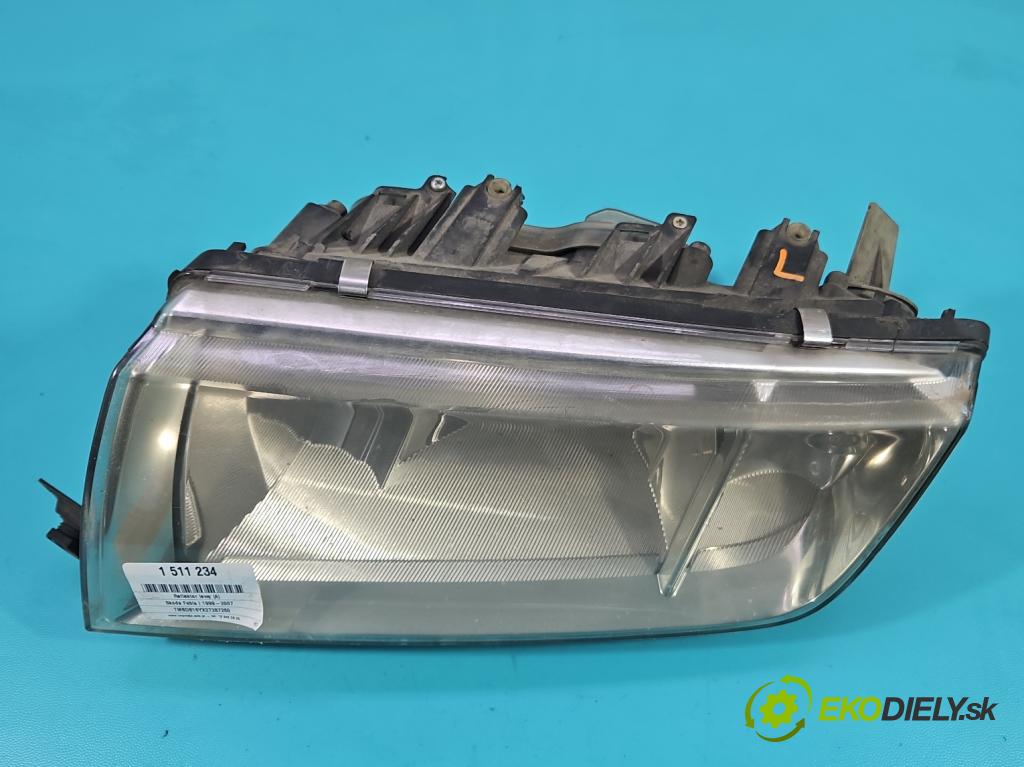 Skoda Fabia I 1999-2007 1.4 mpi 68 HP manual 50 kW 1397 cm3 4- Reflektor: ľavý  (Kľučka dverí ostatné)