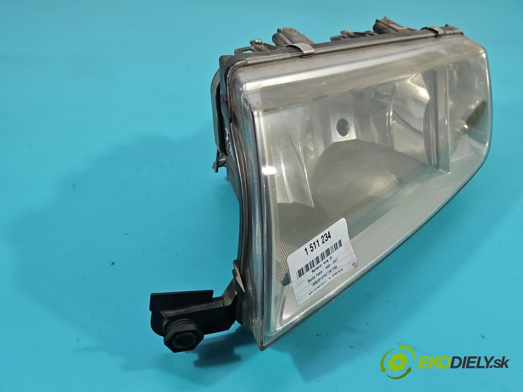 Skoda Fabia I 1999-2007 1.4 mpi 68 HP manual 50 kW 1397 cm3 4- Reflektor: ľavý  (Kľučka dverí ostatné)