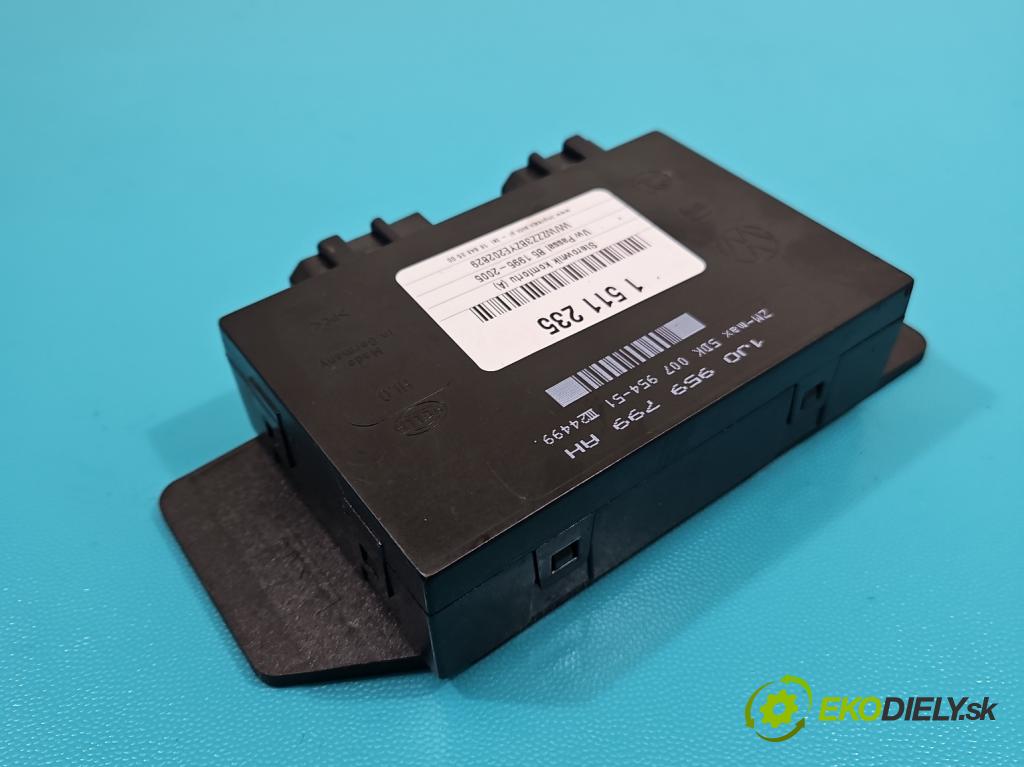 Vw Passat B5 1995-2005 1.9 tdi 116 HP manual 85 kW 1896 cm3 5- riadiaca jednotka komfortu 1J0959799AH