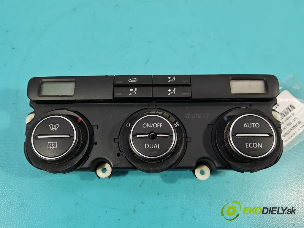 Vw Jetta V 2005-2010 1.9 tdi 105 hp manual 77 kW 1896 cm3 4- palubní deska panel topení 1K0907044BD