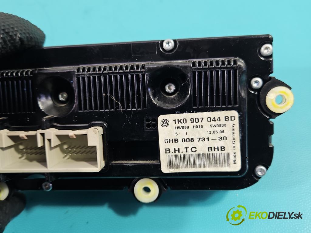 Vw Jetta V 2005-2010 1.9 tdi 105 hp manual 77 kW 1896 cm3 4- palubní deska panel topení 1K0907044BD