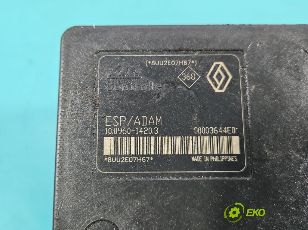 Renault Laguna II 2001-2007 1.9 dci 120 HP manual 88 kW 1870 cm3 5- čerpadlo abs 8200183452B (Pumpa ABS)