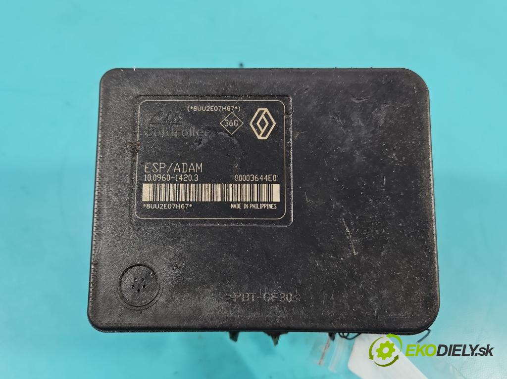 Renault Laguna II 2001-2007 1.9 dci 120 HP manual 88 kW 1870 cm3 5- čerpadlo abs 8200183452B (Pumpa ABS)