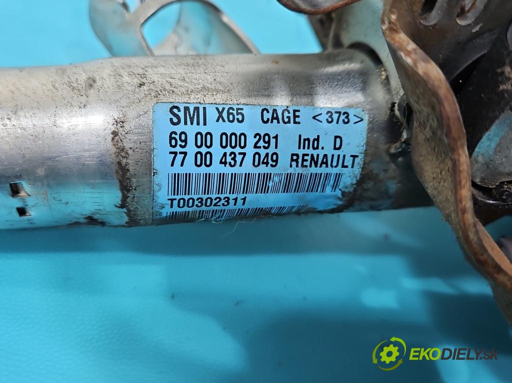 Renault Clio II 1998-2012 1,2.0 16V 75 hp manual 55 kW 1149 cm3 5- Sloupek volant 7700437049 (Tyč řízení (volantu))