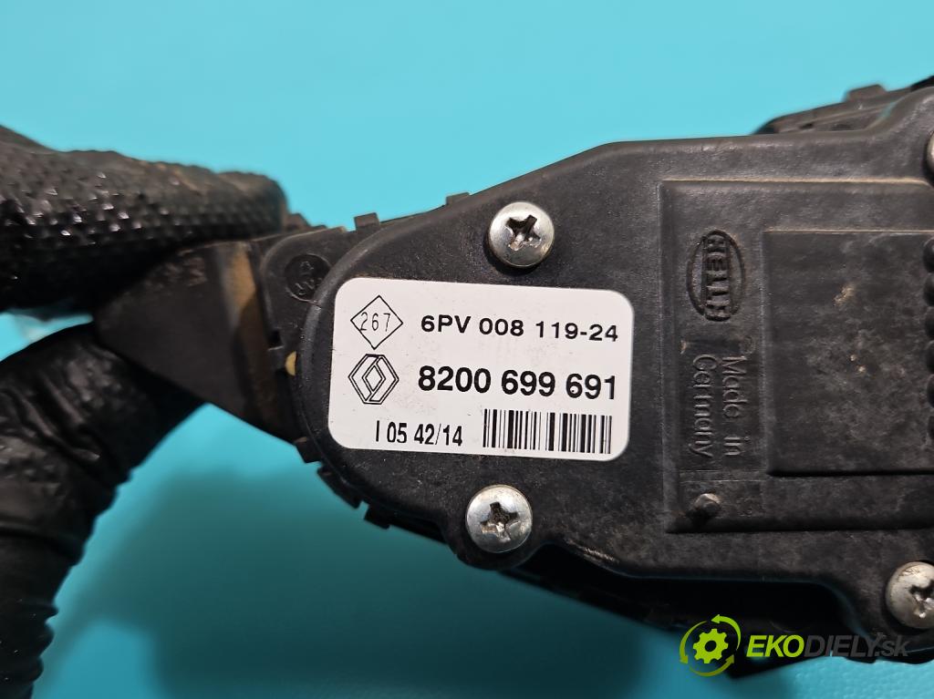 Renault Clio II 1998-2012 1,2.0 16V 75 hp manual 55 kW 1149 cm3 5- pedal plyn: potenciometr: 8200699691