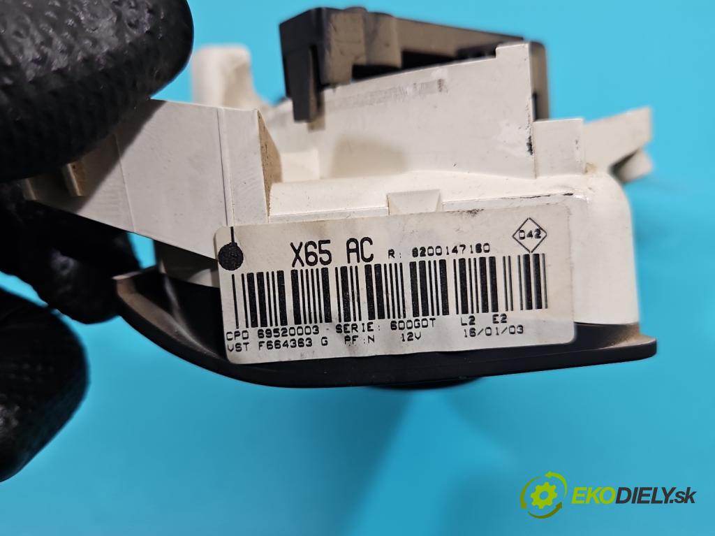 Renault Clio II 1998-2012 1.2 16V 75 HP manual 55 kW 1149 cm3 5- panel kúrenia 69520003