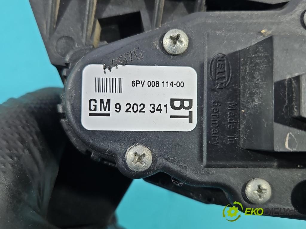 Opel Zafira B 2005-2014 1.9 cdti 120 hp manual 88 kW 1910 cm3 5- pedal plyn: potenciometr: 9202341