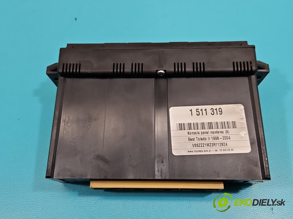 Seat Toledo II 1998-2004 1.9 tdi 110 hp manual 81 kW 1896 cm3 4- palubní deska panel topení 1M0820043E