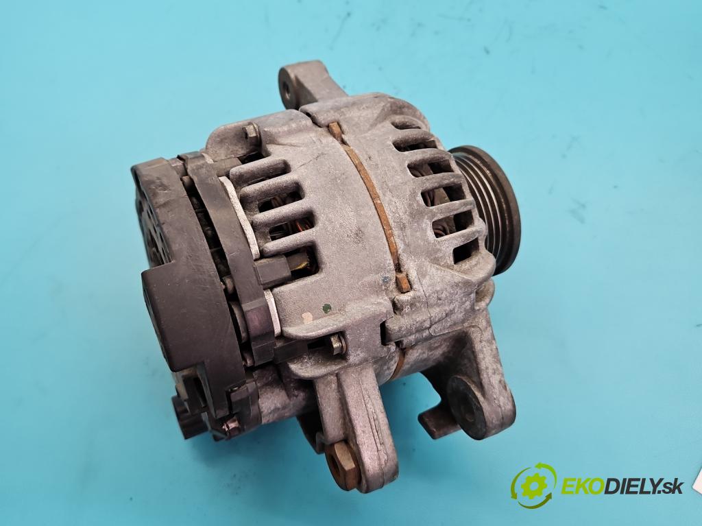 Toyota Yaris II 2005-2011 1.4 D4D 90 HP automatic 66 kW 1364 cm3 5- Alternator  (Alternátor)