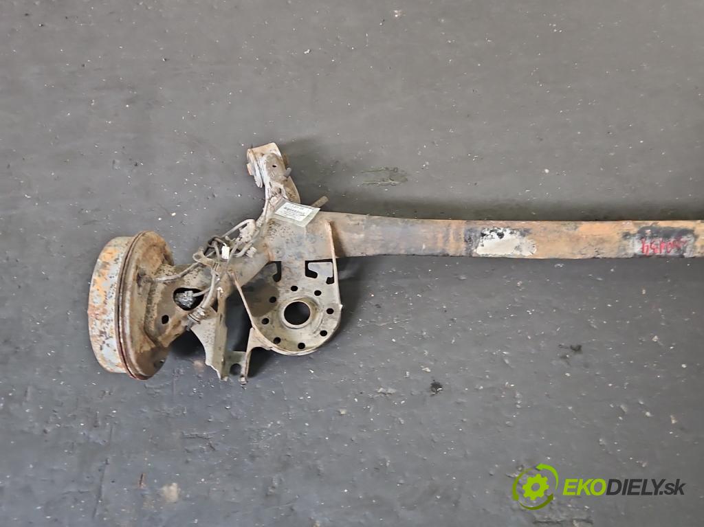 Toyota Yaris II 2005-2011 1.4 D4D 90 hp automatic 66 kW 1364 cm3 5- zadní výztuha  (Zadní výztuha)