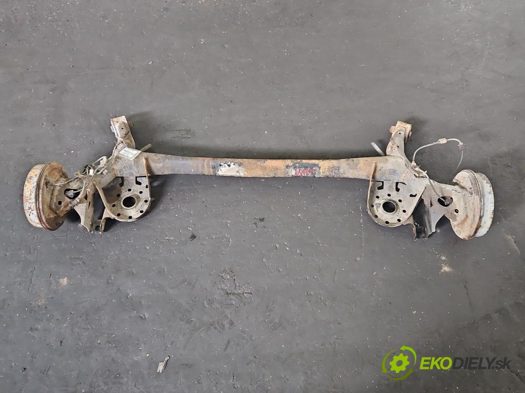 Toyota Yaris II 2005-2011 1.4 D4D 90 hp automatic 66 kW 1364 cm3 5- zadní výztuha  (Zadní výztuha)