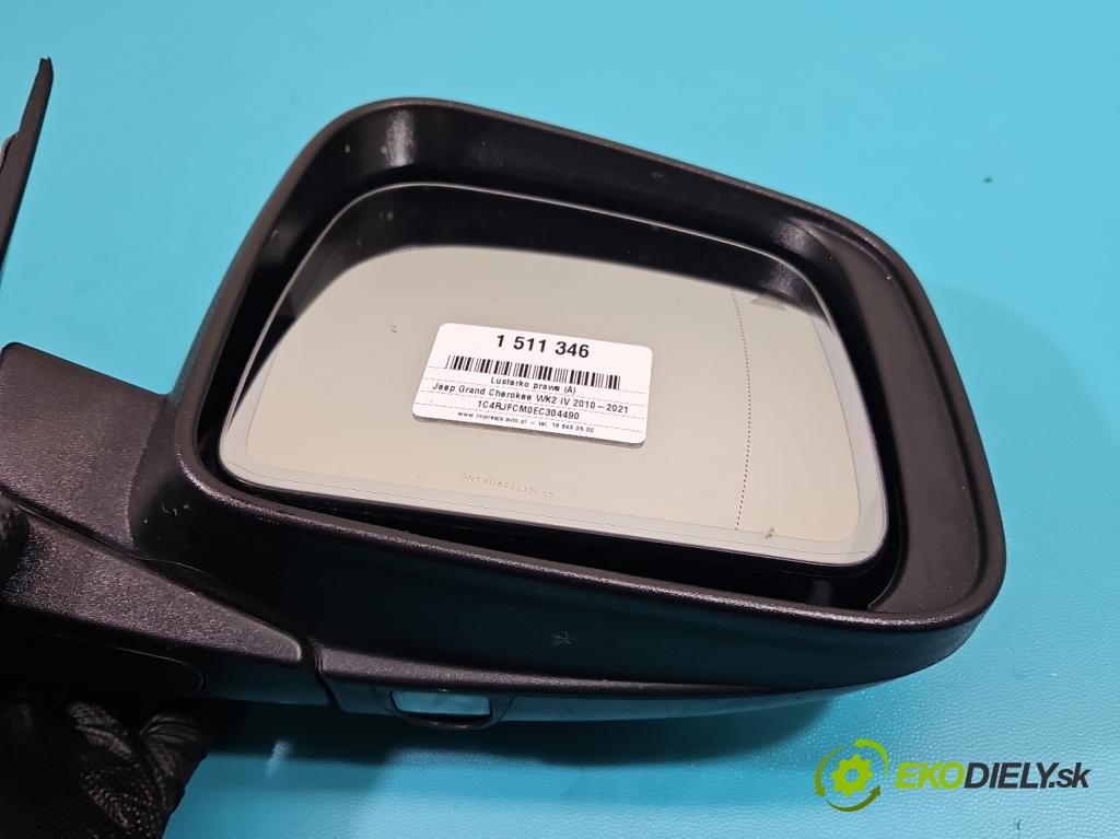 Jeep Grand Cherokee WK2 IV 2010-2021 3.0 CRD 250 hp automatic 184 kW 2987 cm3 5- zpětné zrcátko pravé  (Klika dveří ostatní)