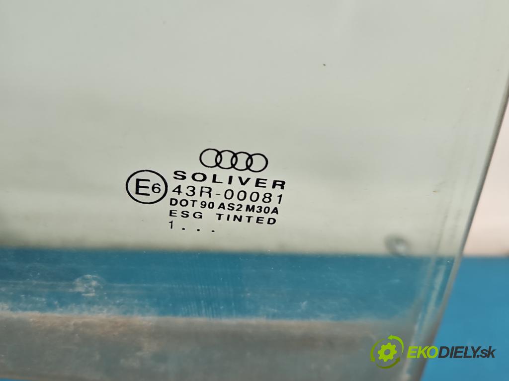 Audi A4 B6 2000-2004 2.0 20v (ALT) 131 HP manual 96 kW 1984 cm3 5- sklo dvere zadné pravé