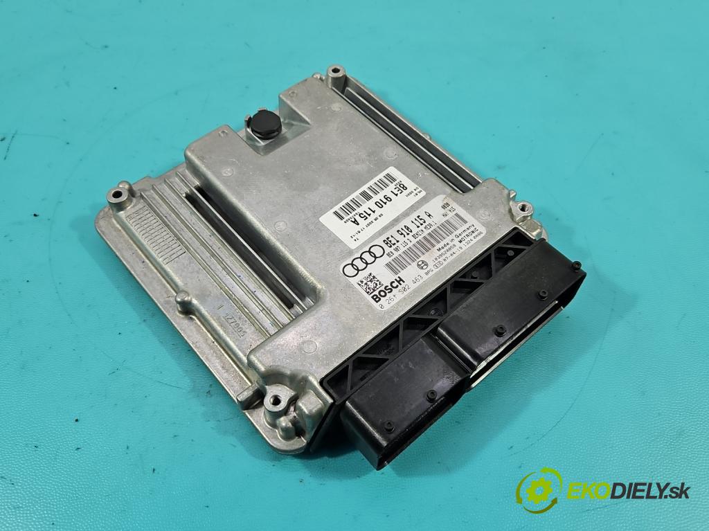 Audi A4 B7 2004-2008 2.0 TFSI 200 HP manual 147 kW 1984 cm3 5- riadiaca jednotka motora 8E1910115A