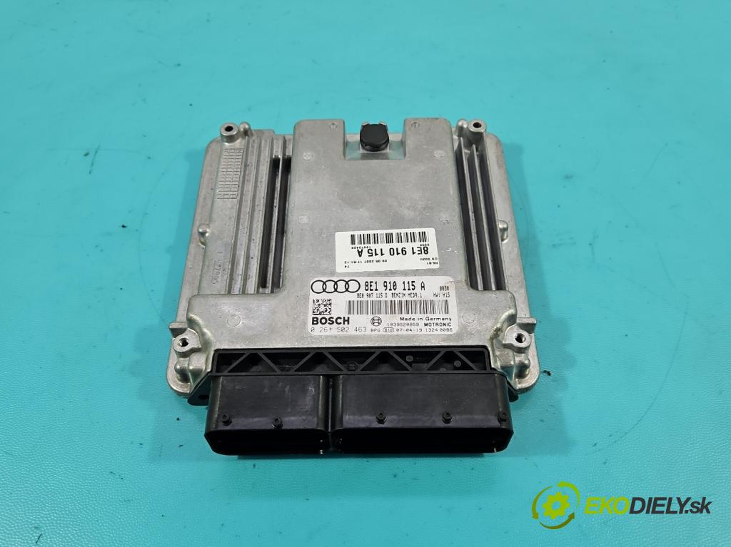 Audi A4 B7 2004-2008 2.0 TFSI 200 HP manual 147 kW 1984 cm3 5- riadiaca jednotka motora 8E1910115A