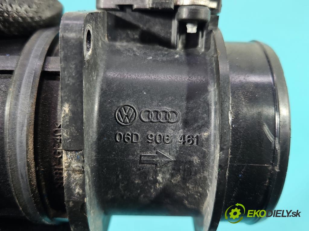 Audi A4 B7 2004-2008 2.0 TFSI 200 HP manual 147 kW 1984 cm3 5- průtokoměr: 06D906461 (Váha vzduchu)