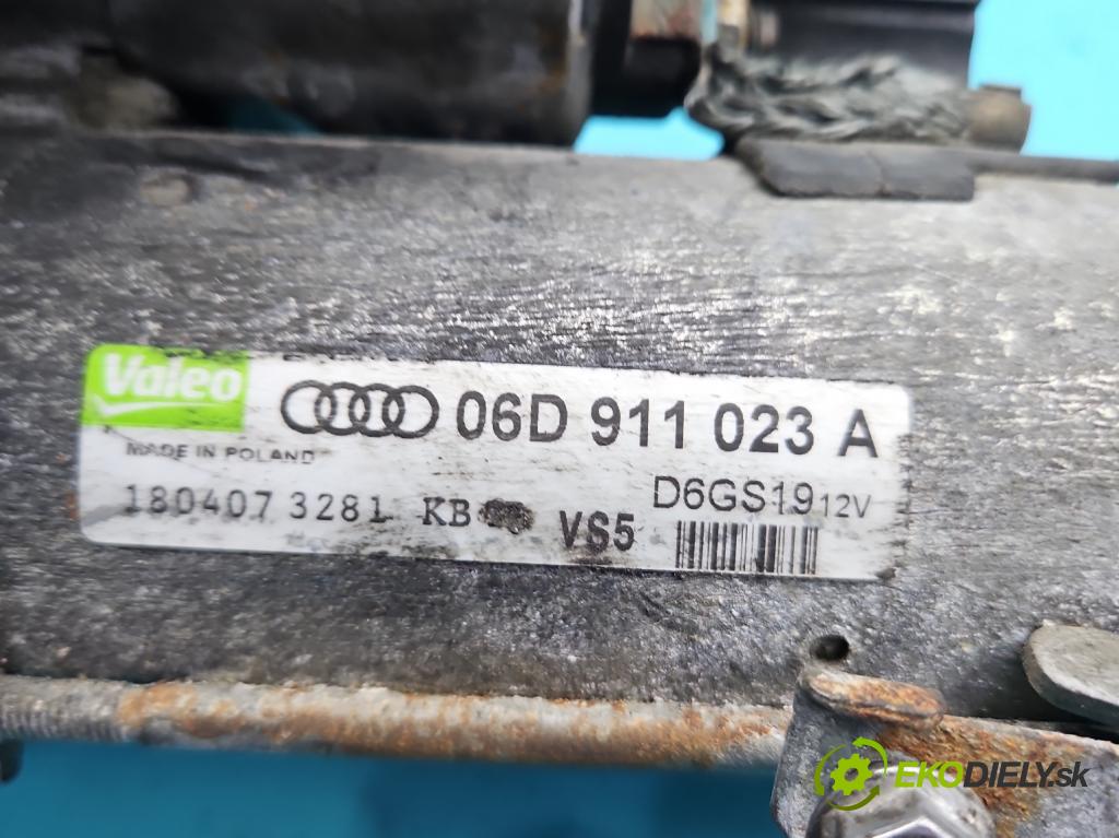 Audi A4 B7 2004-2008 2.0 TFSI 200 HP manual 147 kW 1984 cm3 5- štartér 06D911023A (Štartér)