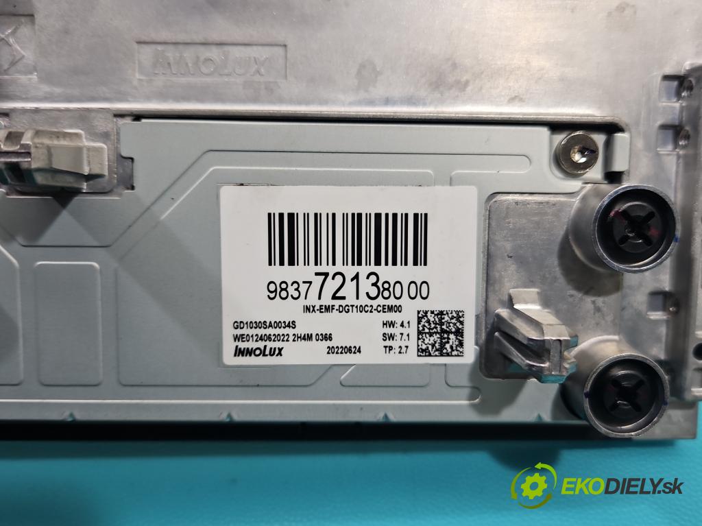 Opel Astra VI 2022- 1.5 cdti 131 HP manual 96 kW 1499 cm3 5- Zobrazit: 9837721380 (Prístrojová doska)