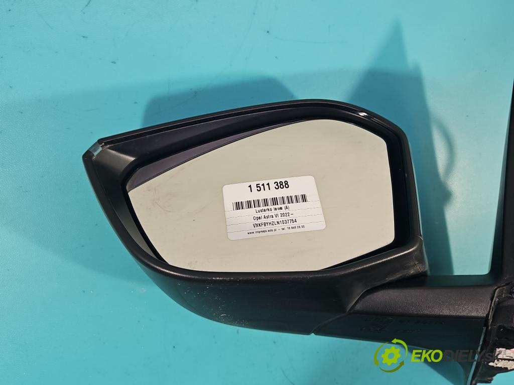 Opel Astra VI 2022- 1.5 cdti 131 HP manual 96 kW 1499 cm3 5- zrkadlo ľavé 984605269 (Kľučka dverí ostatné)