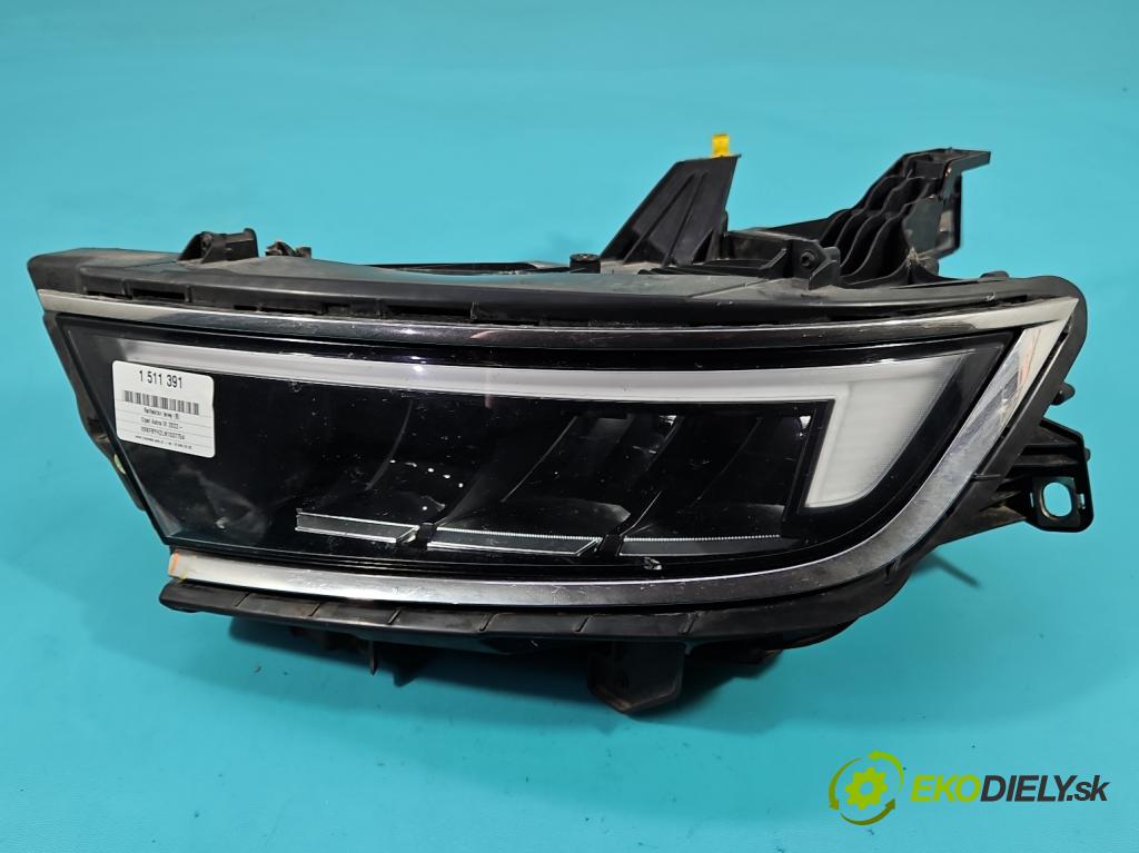 Opel Astra VI 2022- 1.5 cdti 131 HP manual 96 kW 1499 cm3 5- Reflektor: ľavý 9850326980 (Kľučka dverí ostatné)