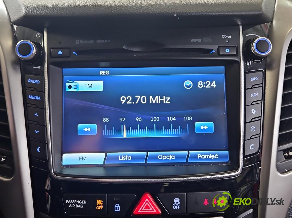 Hyundai I30 II 2012-2016 1.4 16V 100 HP manual 73.2 kW 1396 cm3 5- Radio originál 96560-A6010