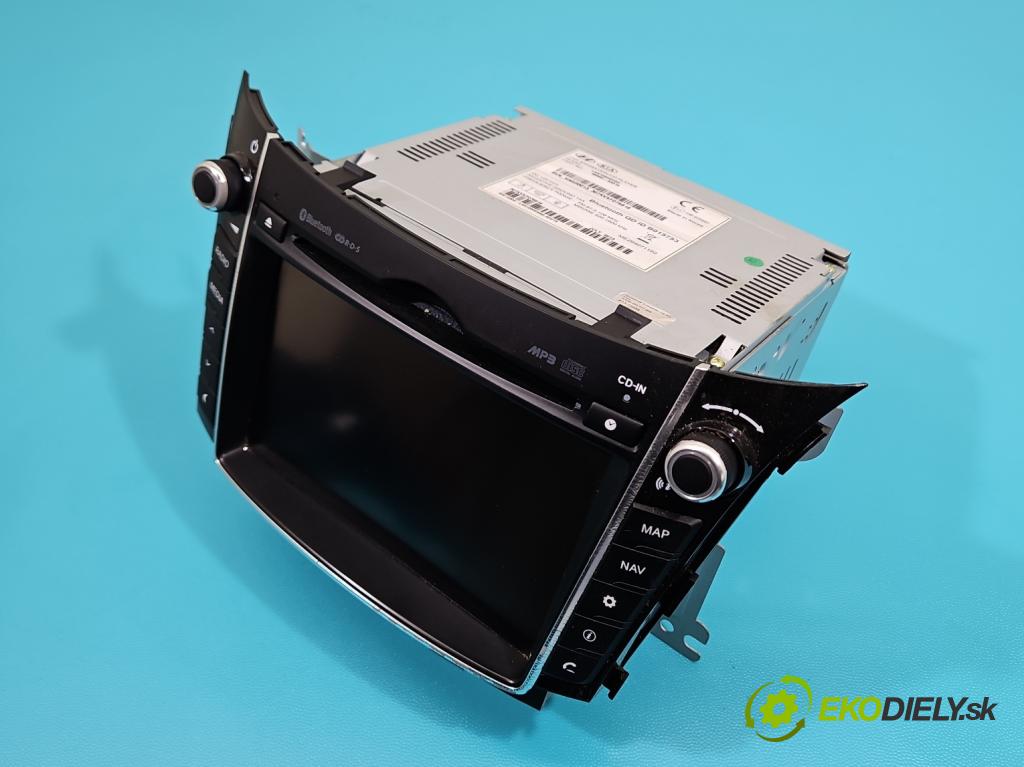 Hyundai I30 II 2012-2016 1.4 16V 100 HP manual 73.2 kW 1396 cm3 5- Radio originál 96560-A6010
