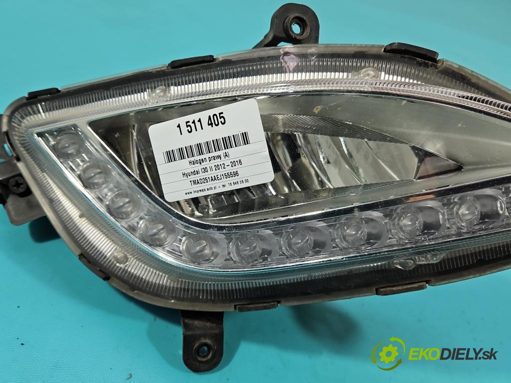 Hyundai I30 II 2012-2016 1.4 16V 100 hp manual 73.2 kW 1396 cm3 5- Halogen pravý  (Klika dveří ostatní)