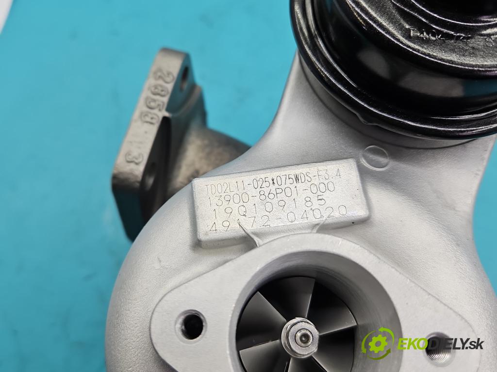 Suzuki SX4 S-Cross 2013-2021 1.4 T 140 HP manual 103 kW 1373 cm3 5- turbodúchadlo, turbo repasovaná 49172-04020