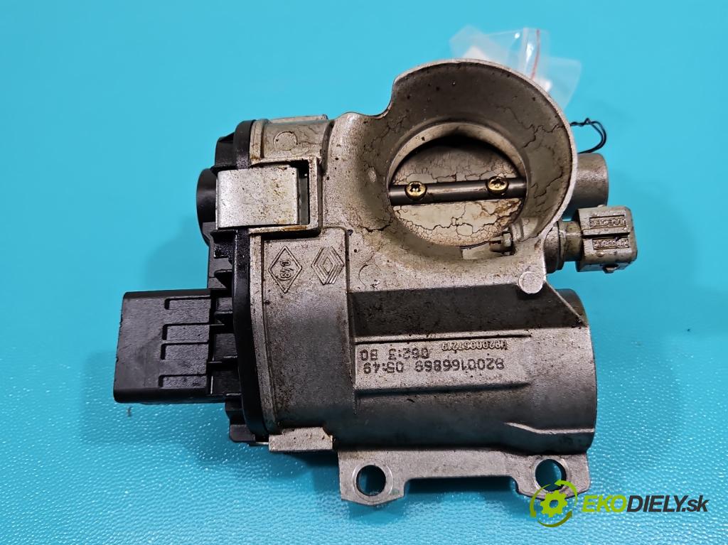 Renault Clio II 1998-2012 1,2.0 16V 75 HP manual 55 kW 1149 cm3 5- klapka 8200166869 (Škrtiaca klapka)