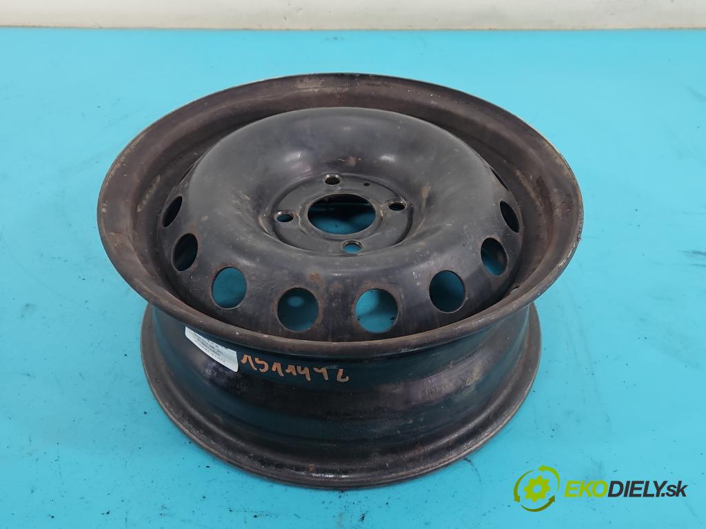 Renault Clio II 1998-2012 1,2.0 16V 75 hp manual 55 kW 1149 cm3 5- Felga ocelový 14