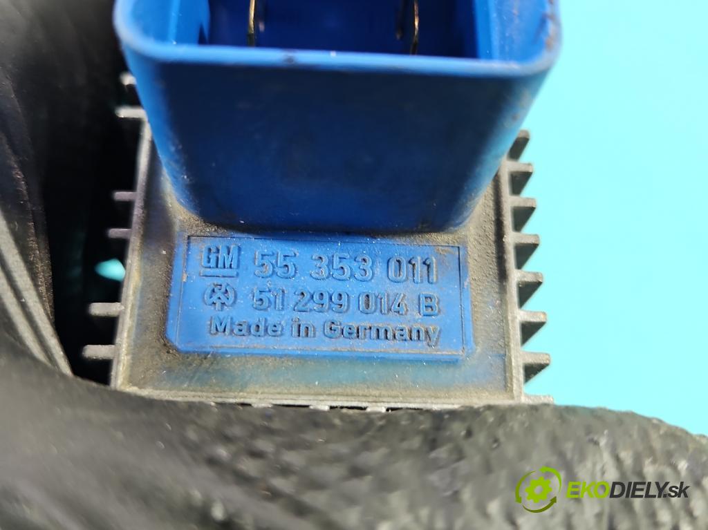 Opel Zafira B 2005-2014 1.9 cdti 120 HP manual 88 kW 1910 cm3 5- Relé: svíčky: zařicích: 55353011 (Relé)